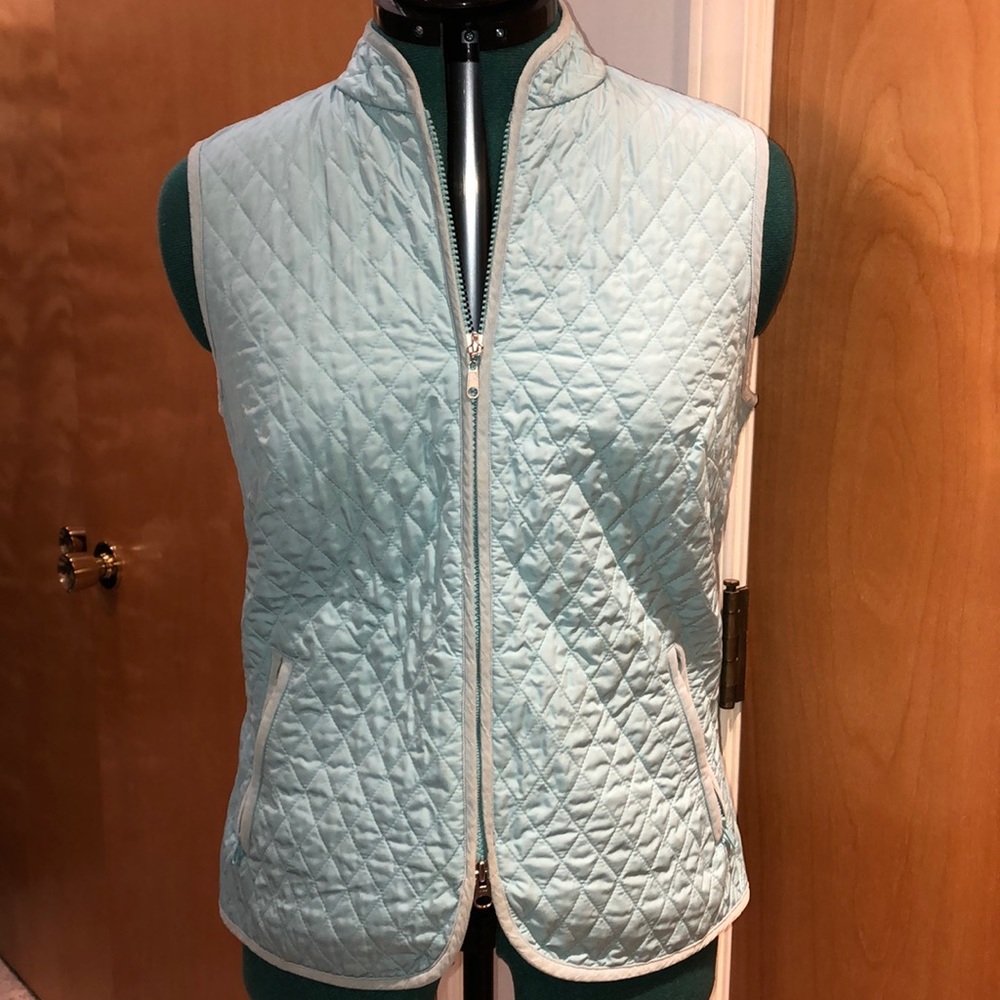 Talbot’s quilted vest.